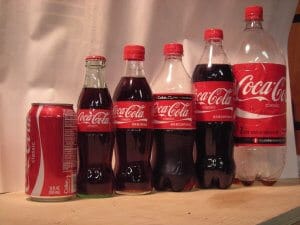 Coke bottles