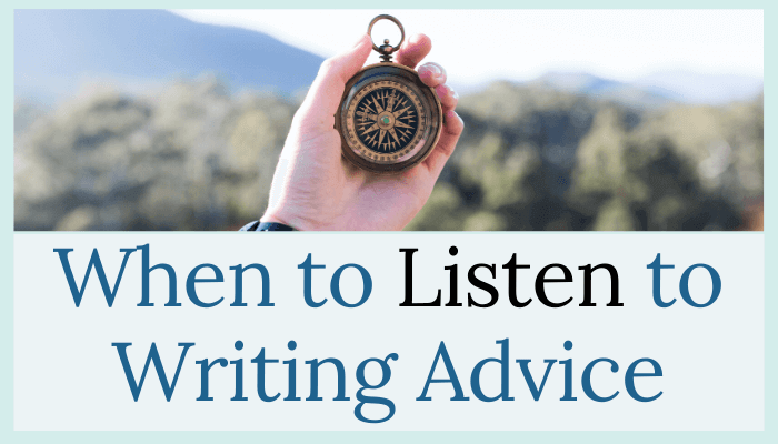 writing advice banner