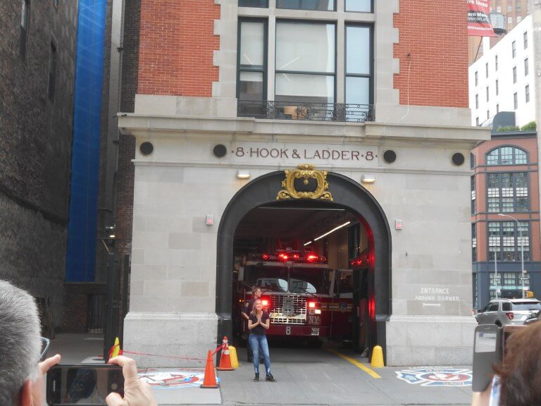 Ghostbusters Firehouse in NYC.