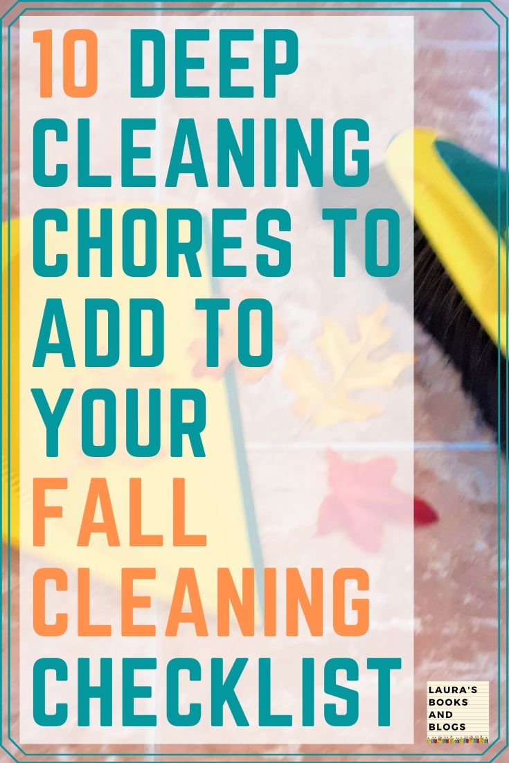 Fall Cleaning Pin