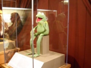  Kermit puppet in DC. 