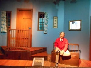 Mr Rogers at the Heinz History Center. 