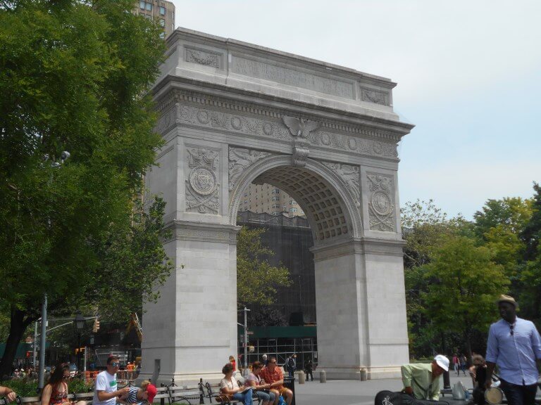 Washington Square Arch in NYC.