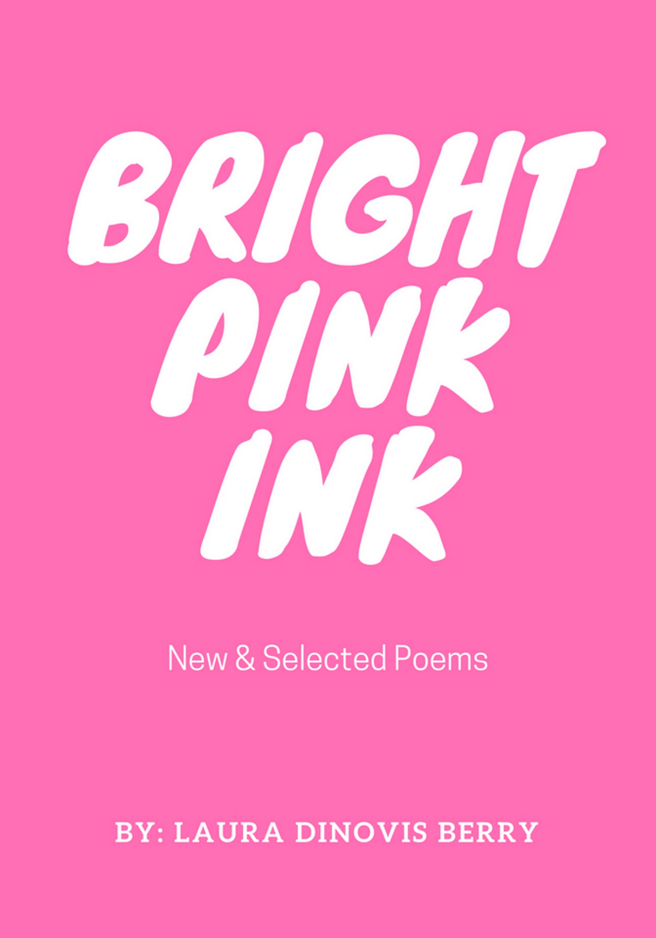 Bright Pink Ink Cover