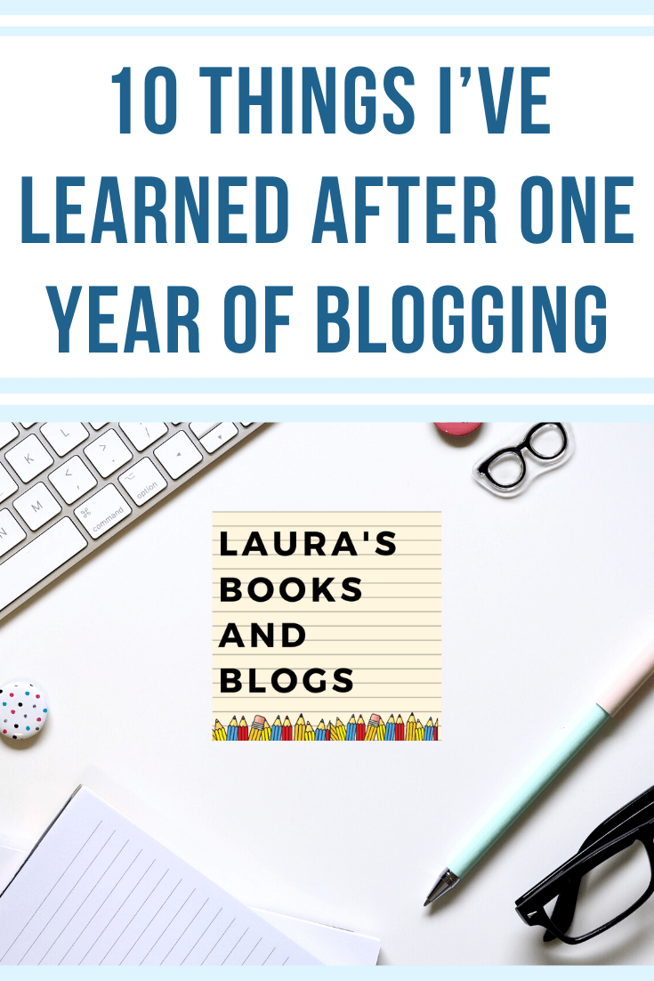 One Year of Blogging Pin