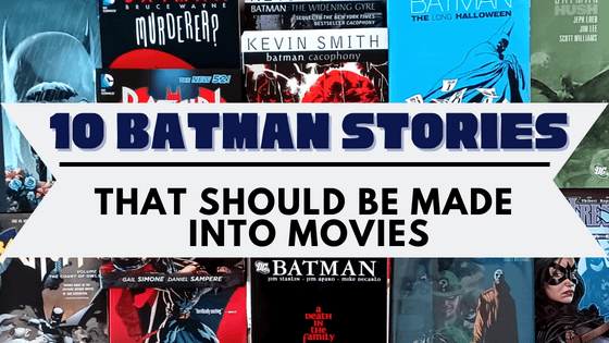 10 Batman Stories banner