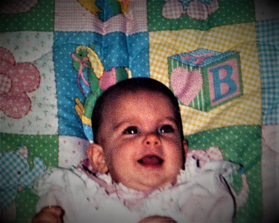 Baby Laura Smiling