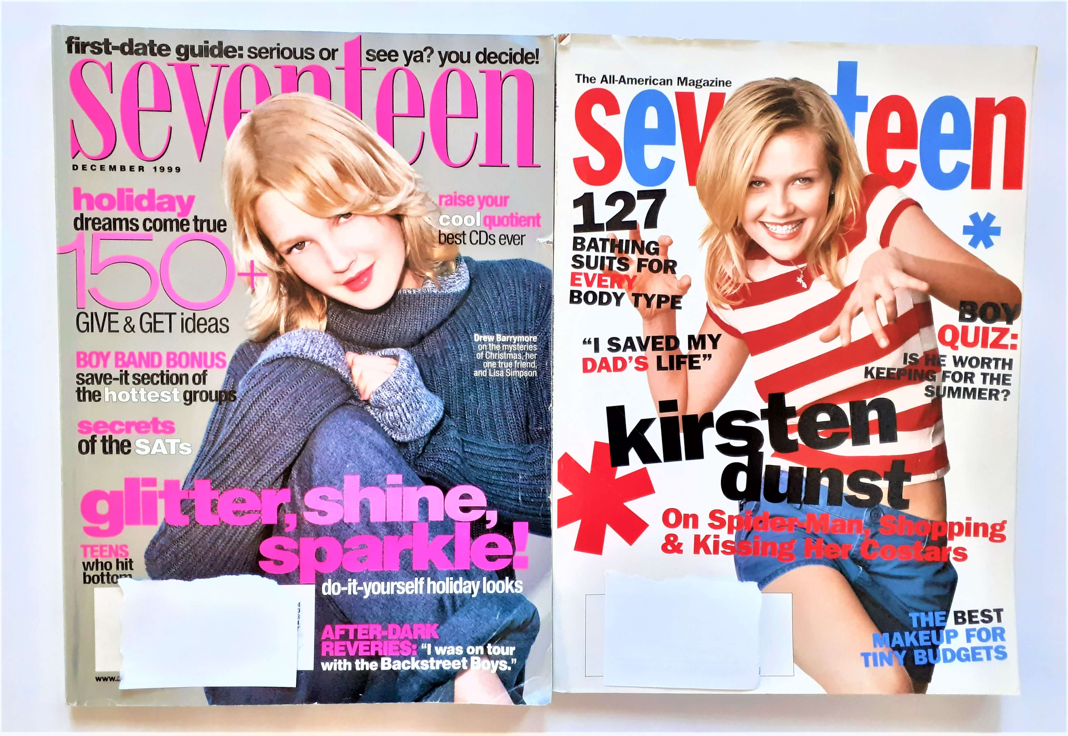 Seventeen Magazine covers
