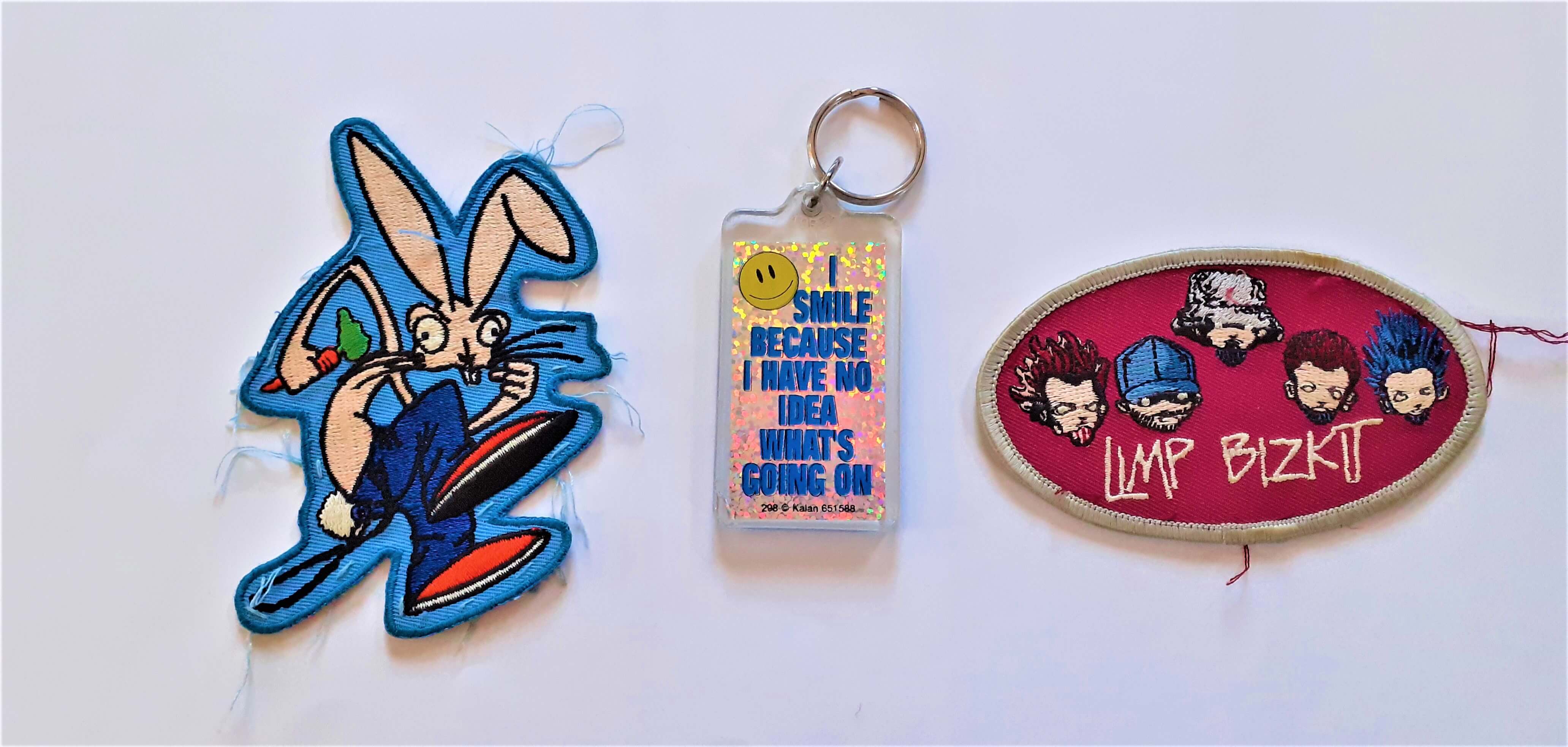 patches and key chain