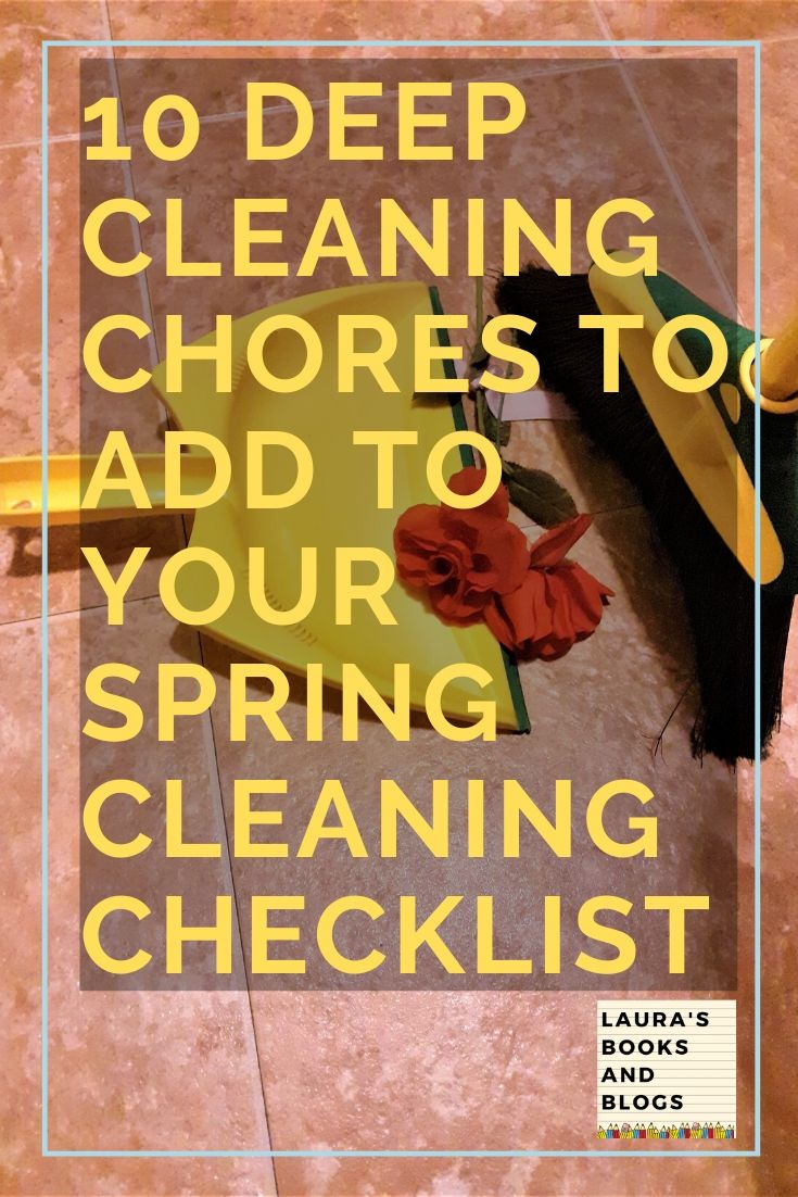 Spring Cleaning Pin
