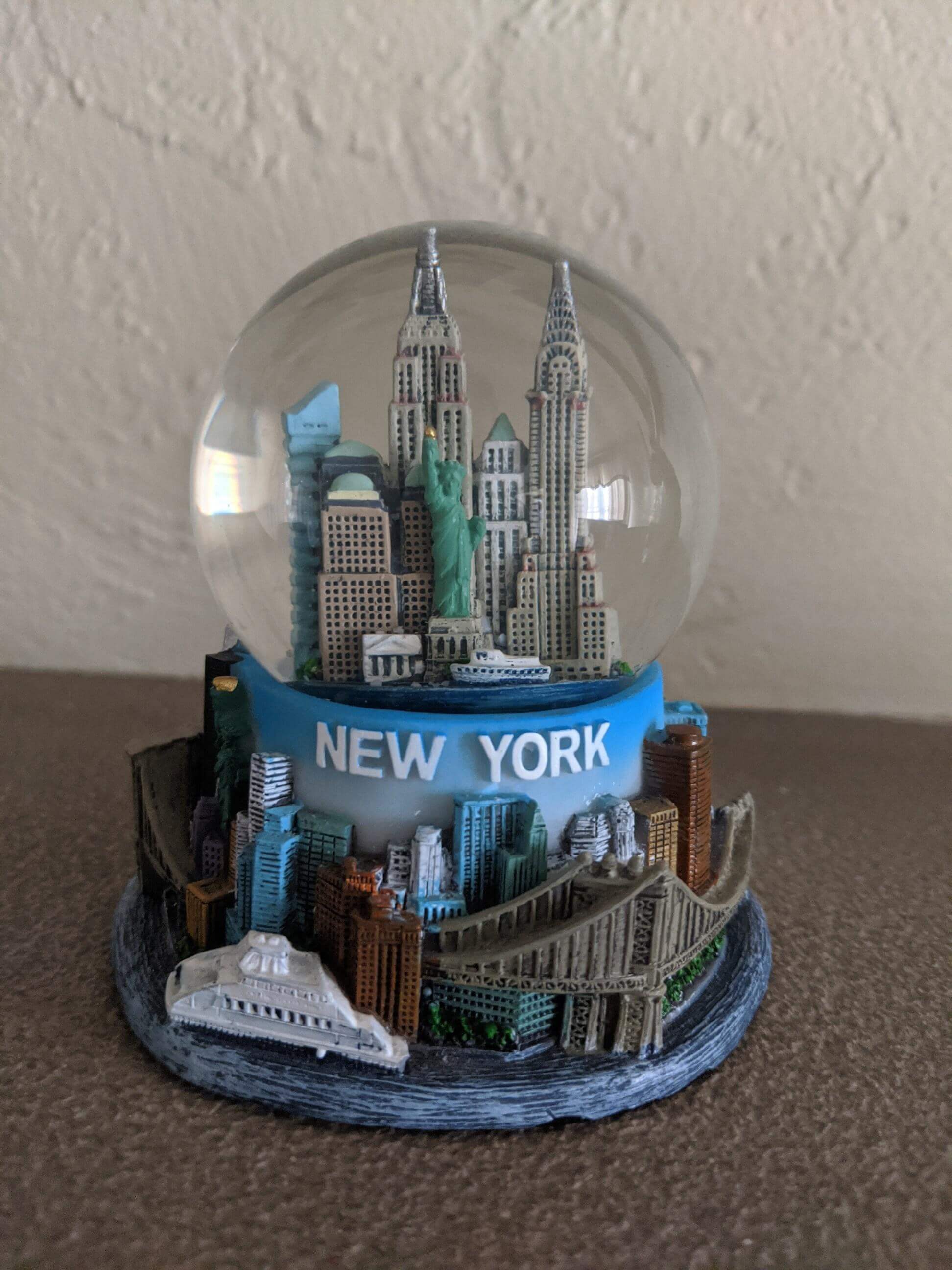 NYC snow globe
