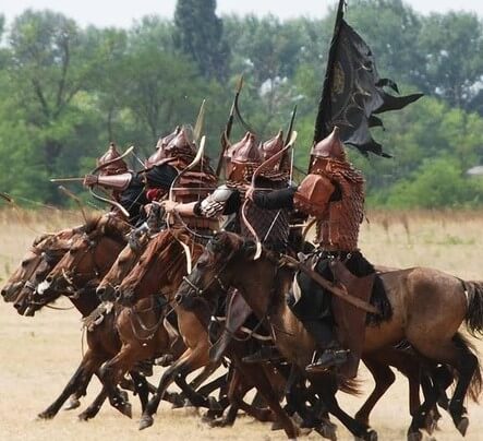 Magyar warriors