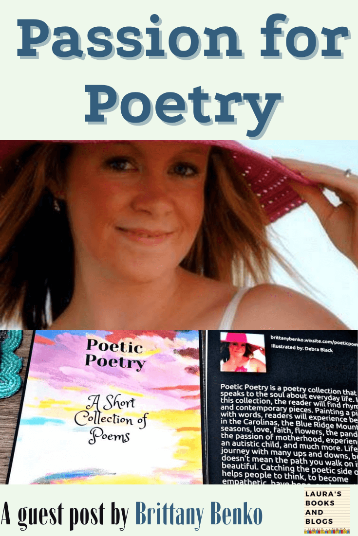 Passion for Poetry pin