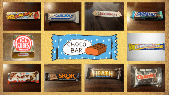Chocolate Bar taste test banner