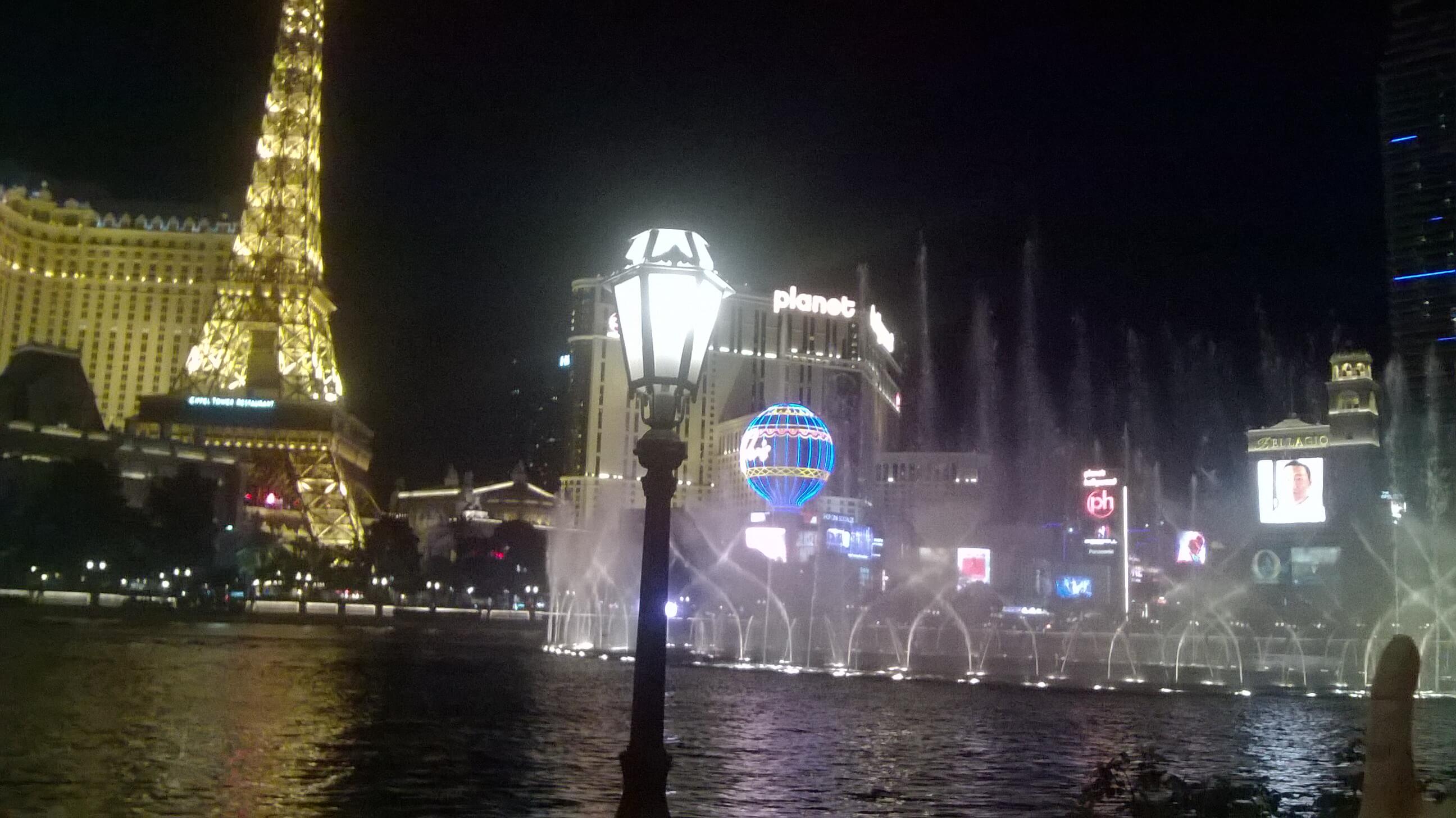 Las Vegas Bellagio fountain