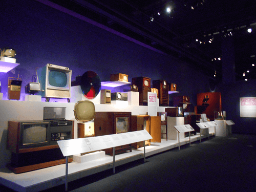 TVs at museum