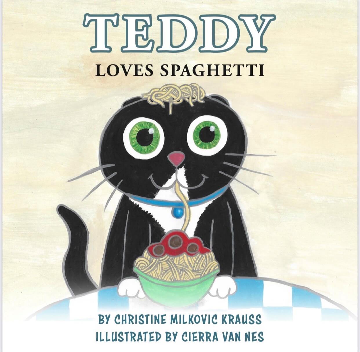 Teddy Loves Spaghetti book cover