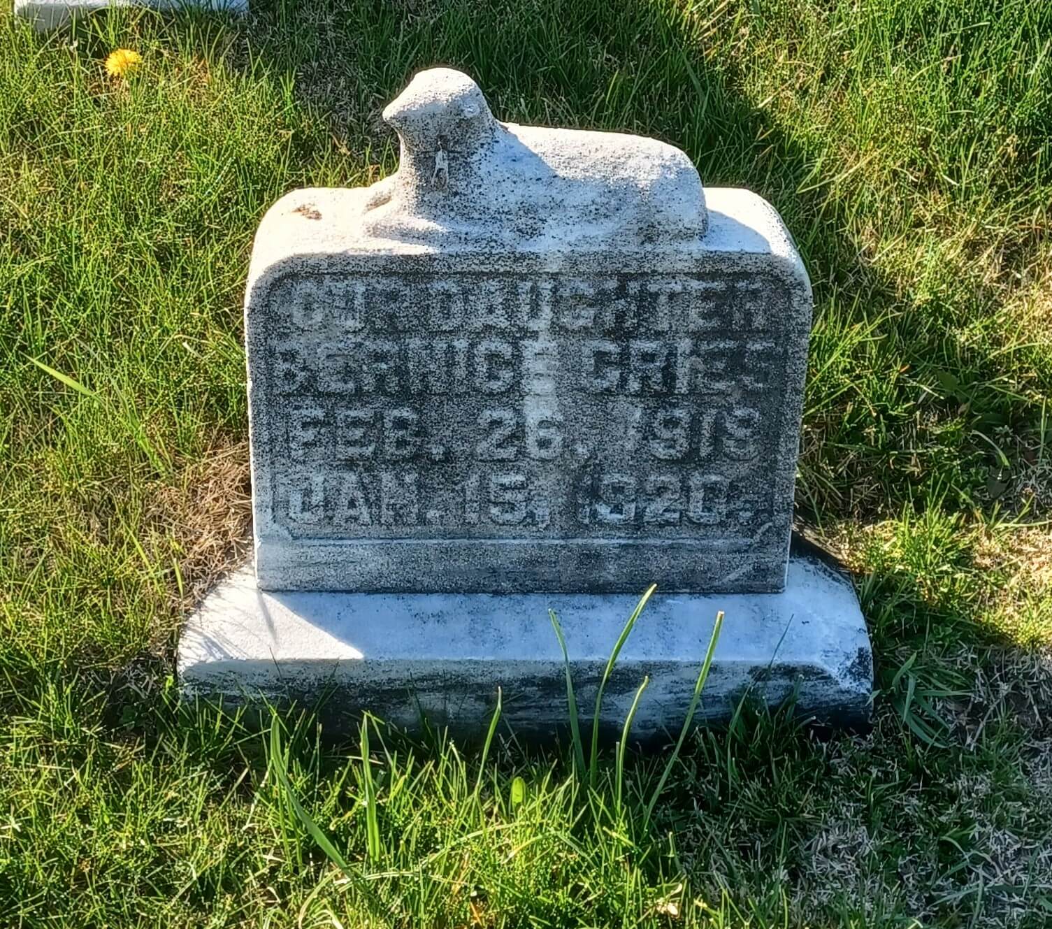 child grave