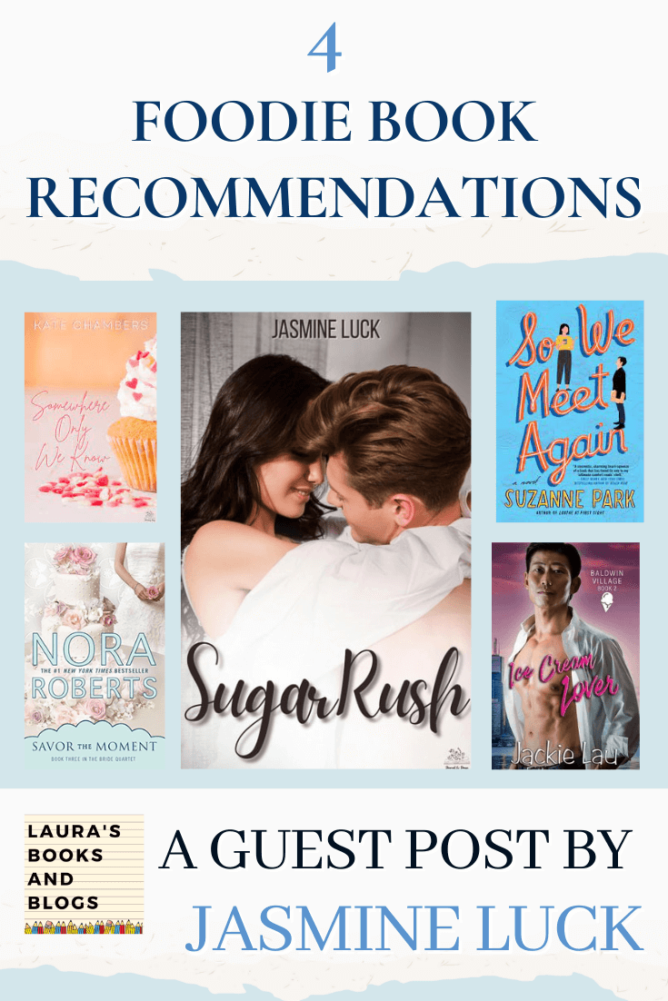 4 Foodie Book Recommendations pin