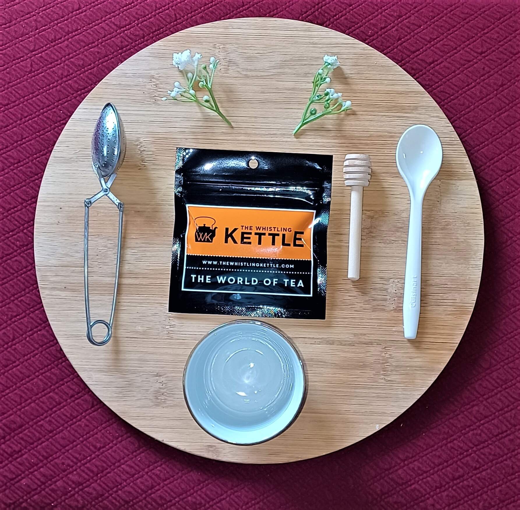 The Whistling Kettle spread