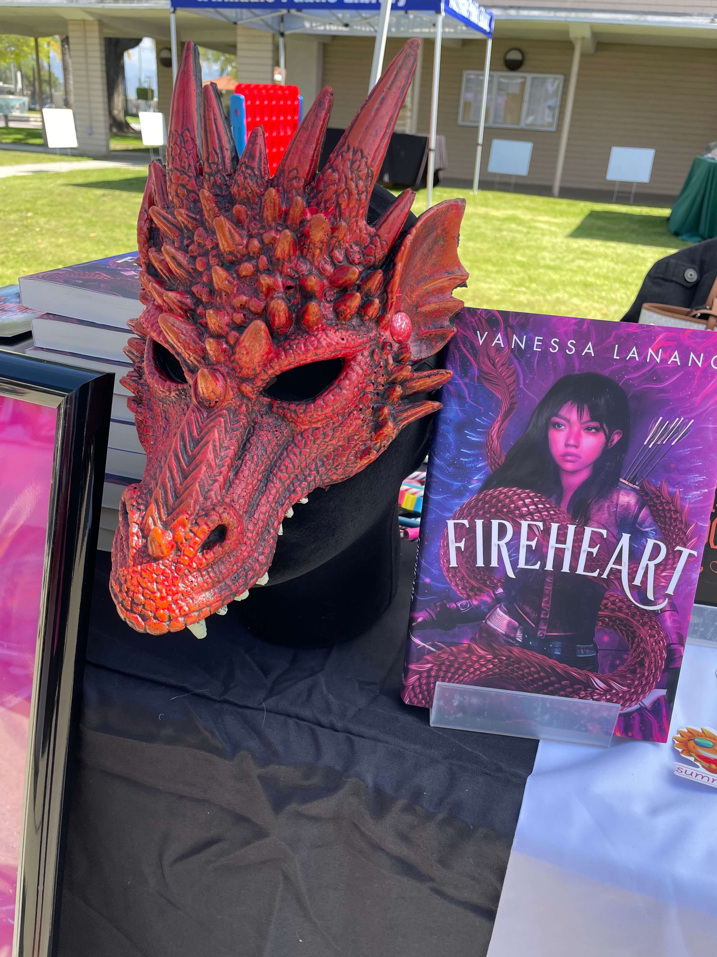 Fireheart book display
