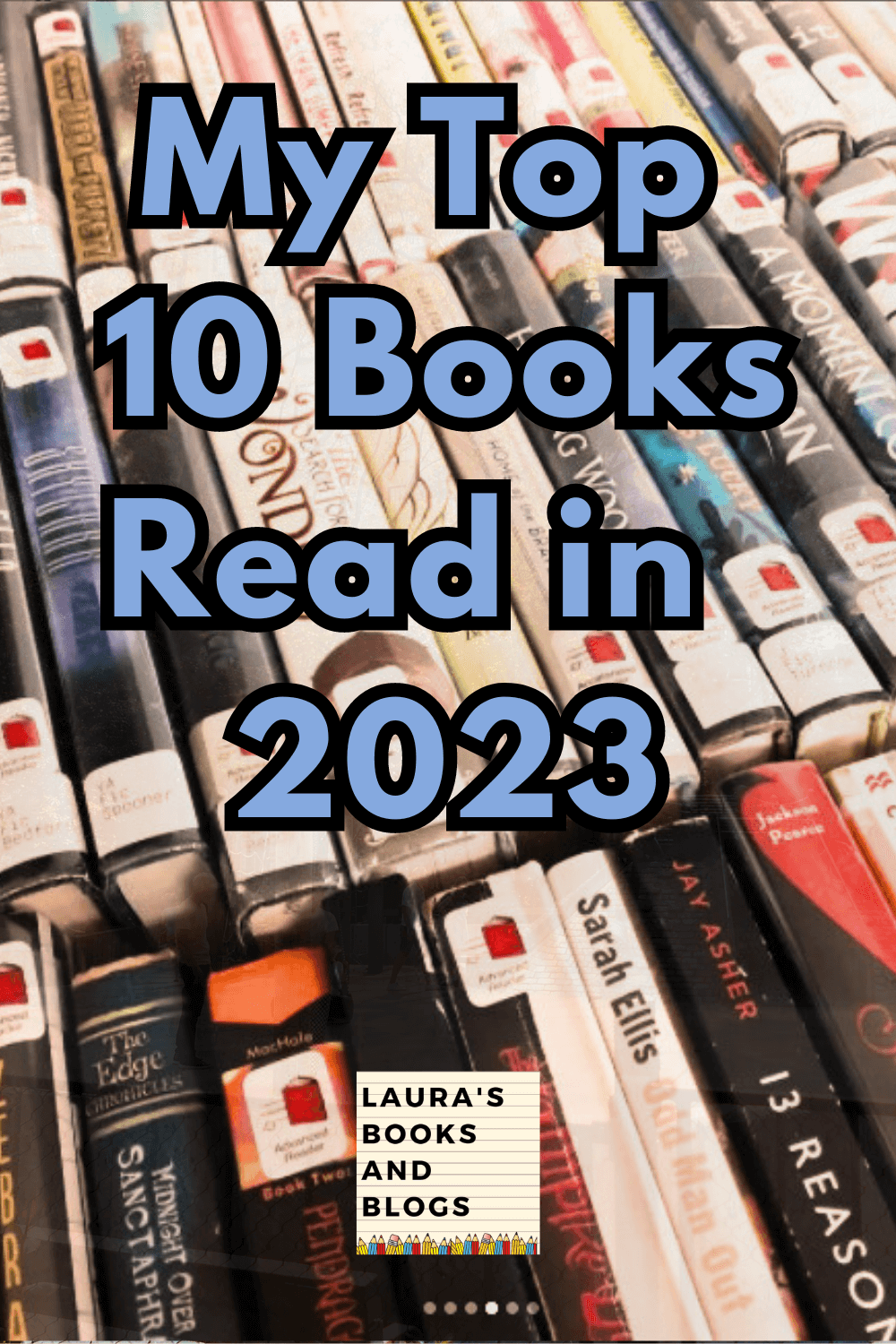 My Top 10 Books Read in 2023 pin