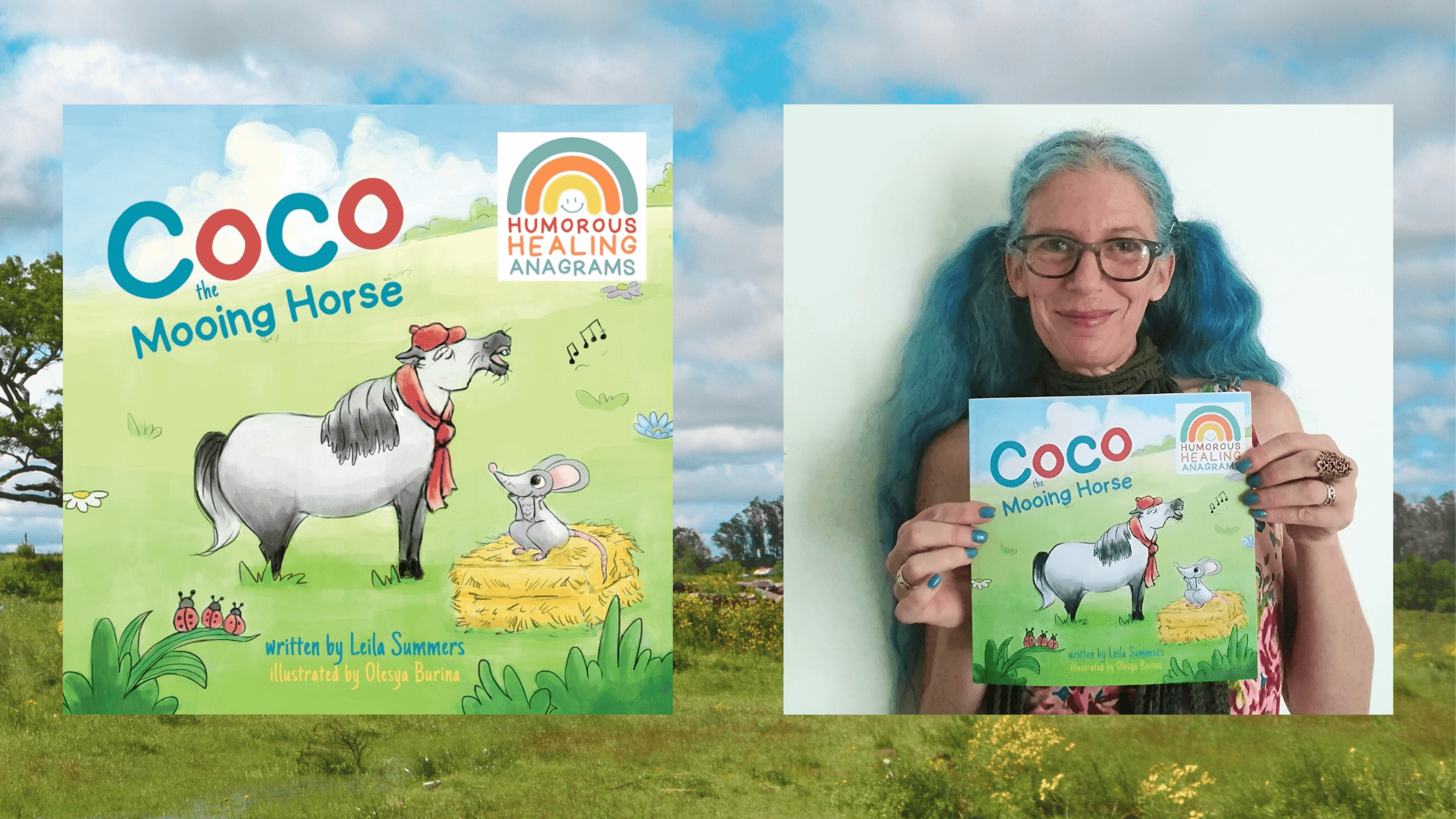 Coco The Mooing Horse Banner