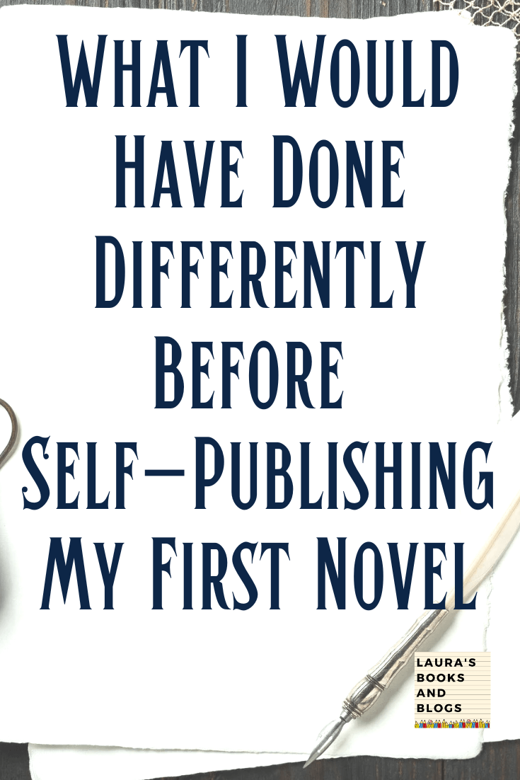 Self-publishing first novel pin 