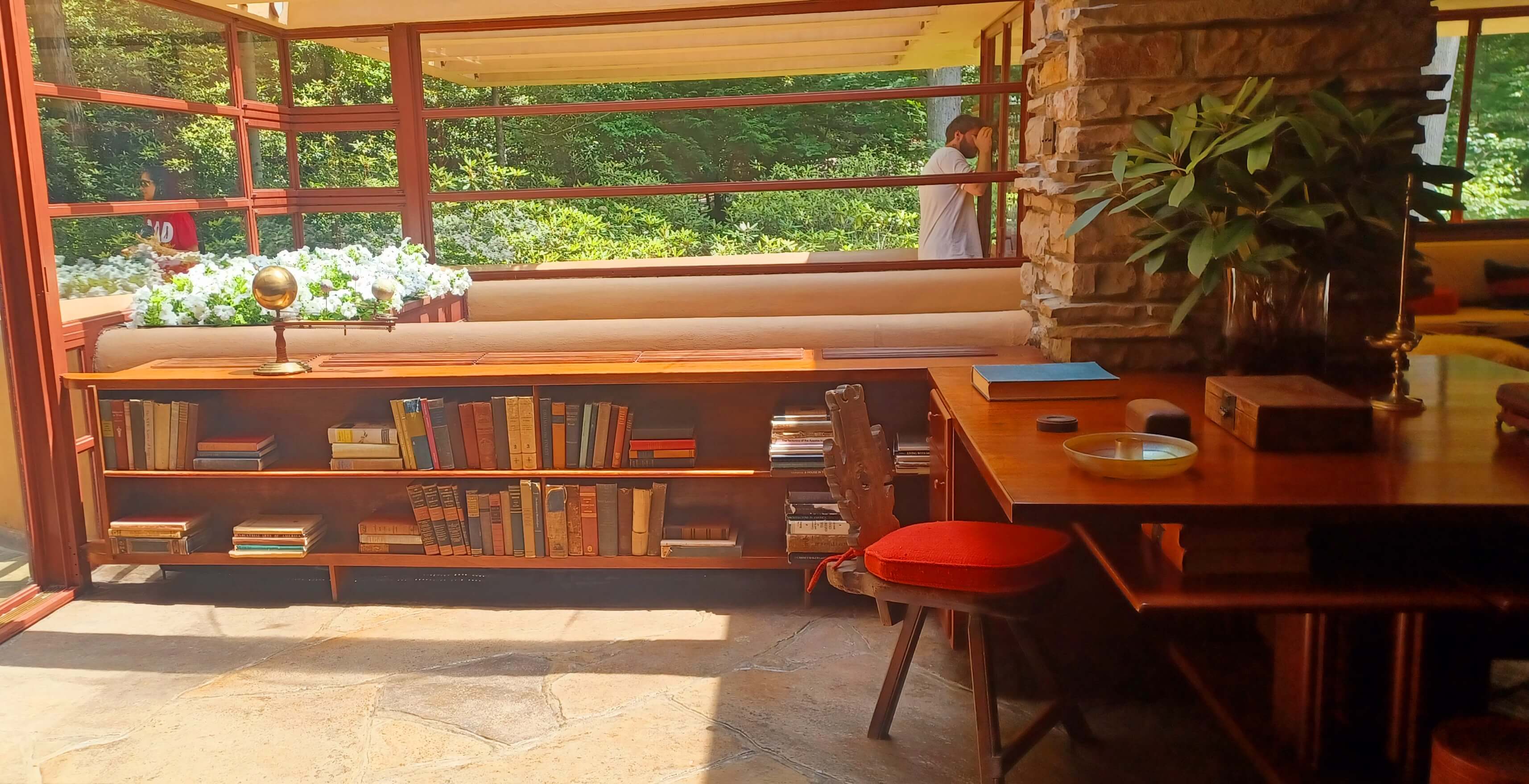 Falling Water bookshelf