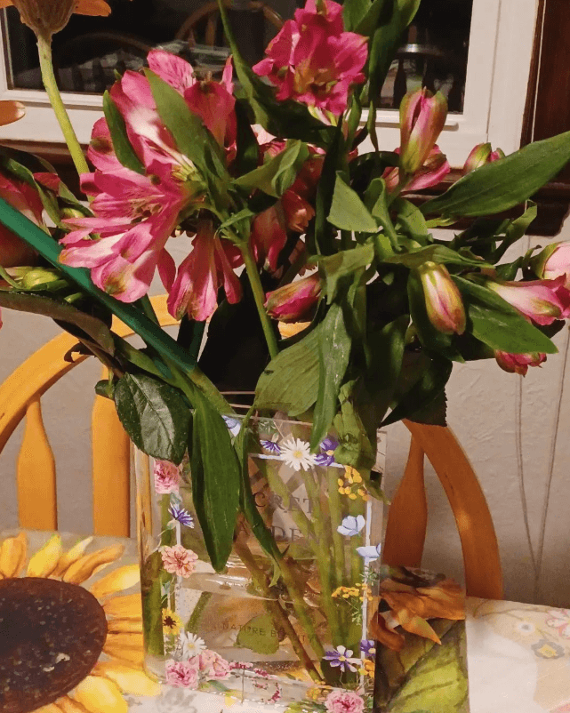 book vase