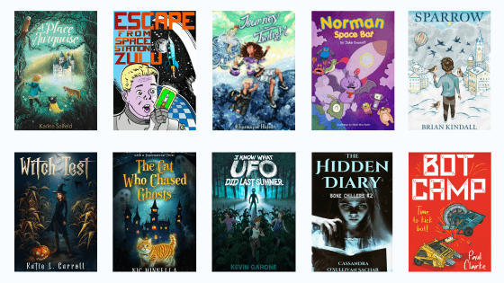 洋書 Horror and sci-fi set of 15 books 10 Middle Grade Horror, Sci-Fi, and Fantasy Indie Book