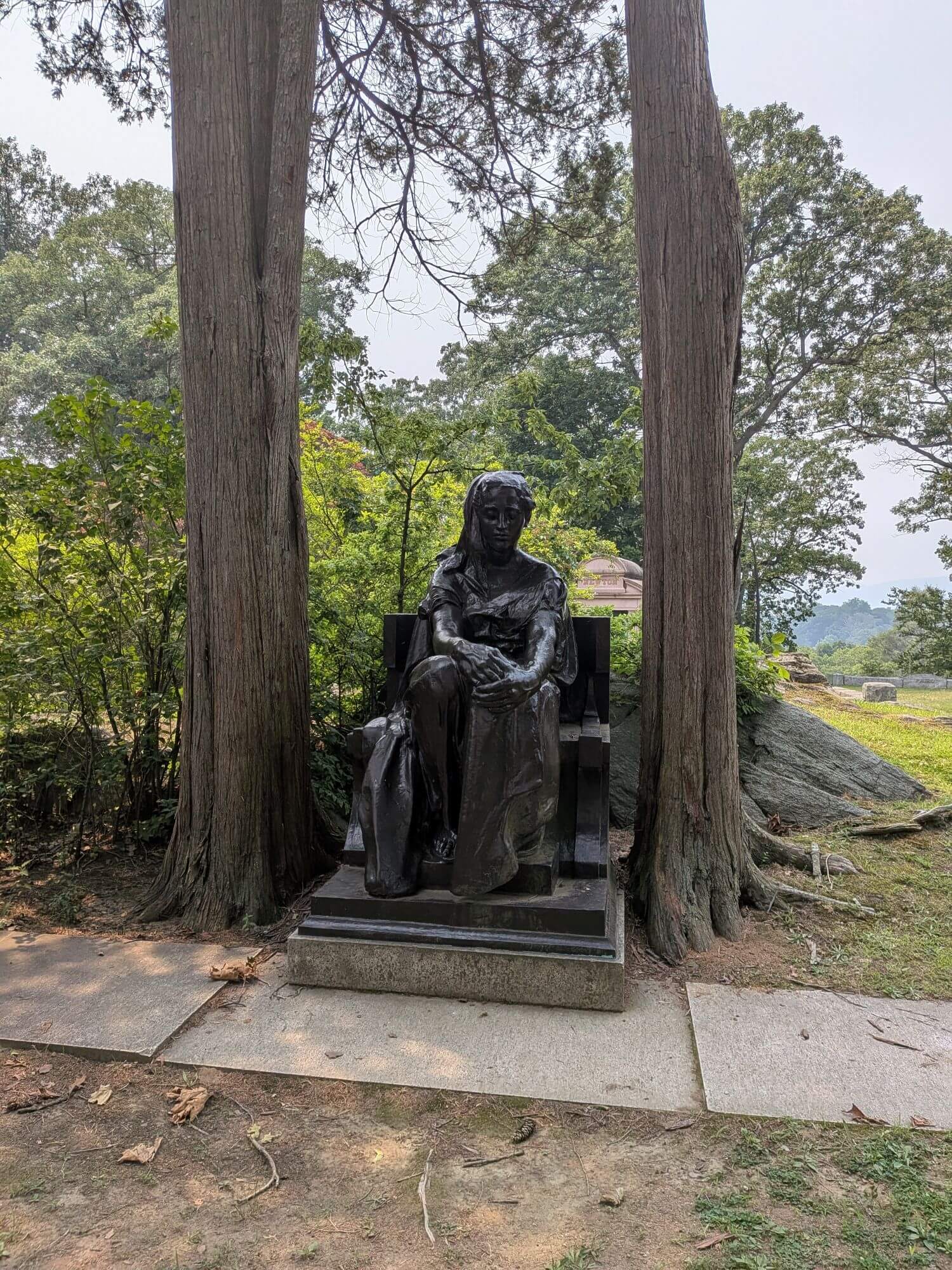 Bronze Woman grave