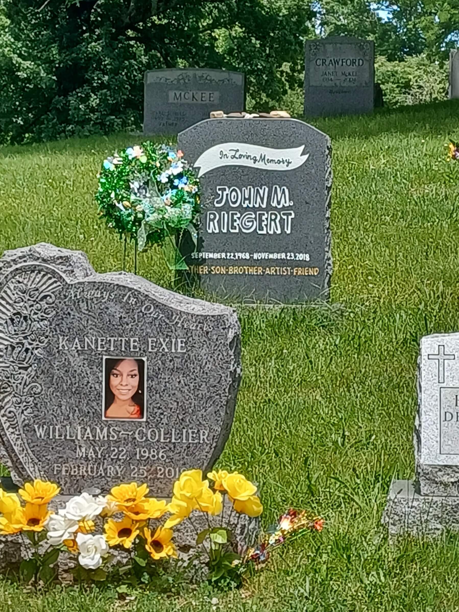John Riegert grave