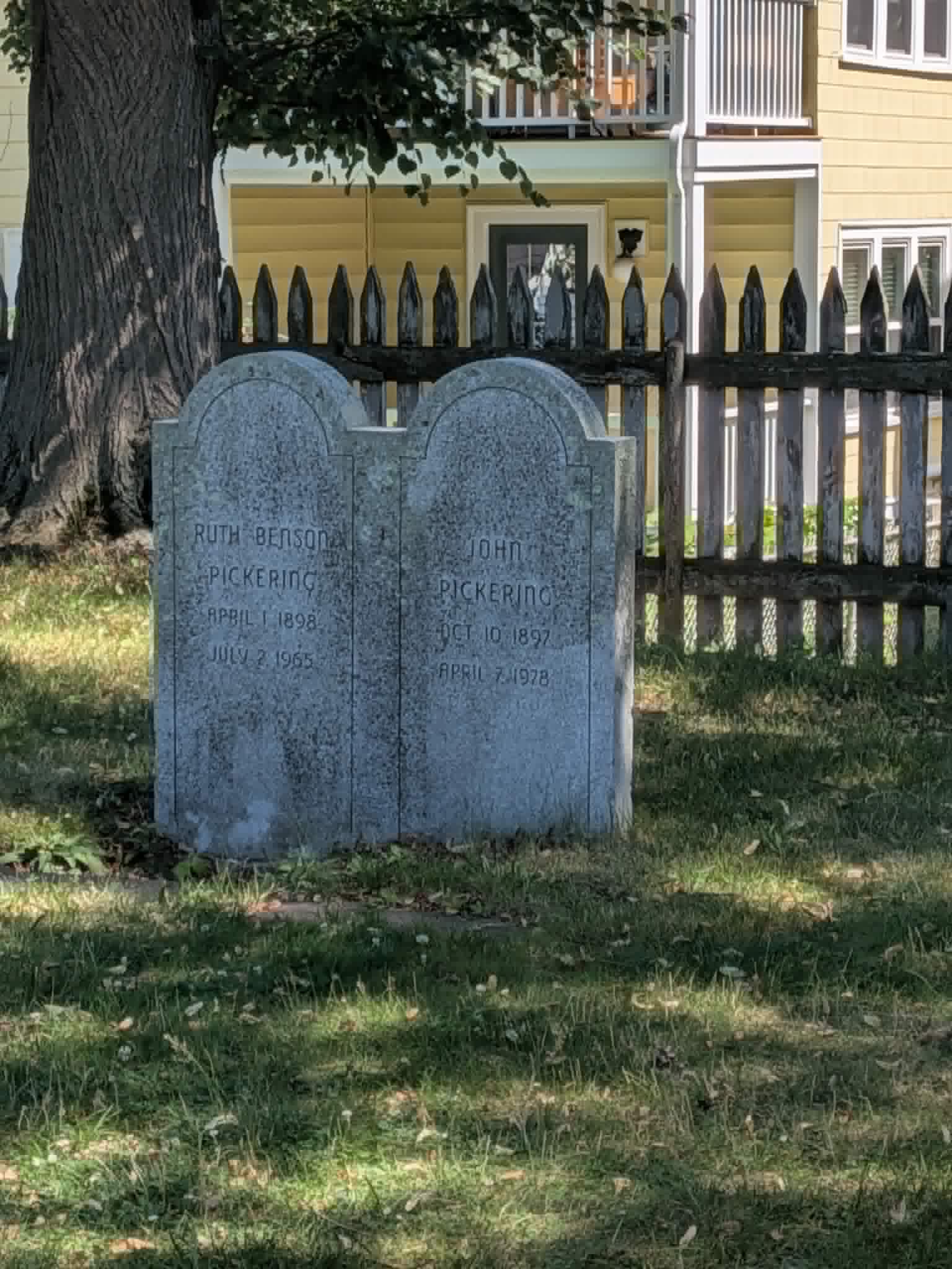 Pickering grave