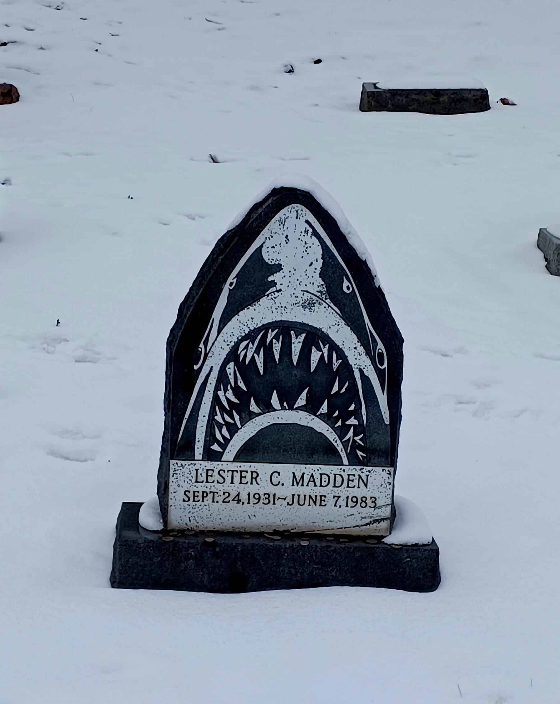 Shark grave