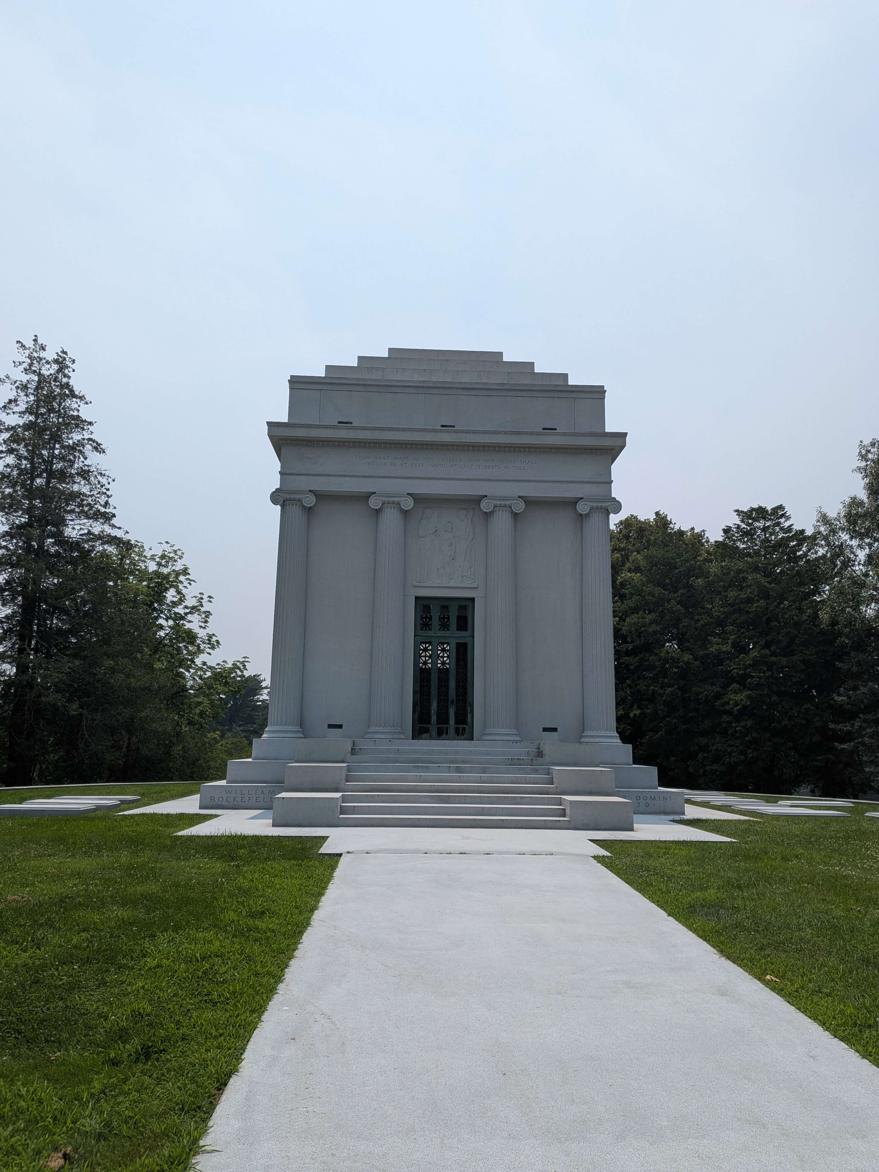 William Rockefeller grave